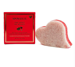 Spongelle Buffer Heart Shape Valentine Sponge